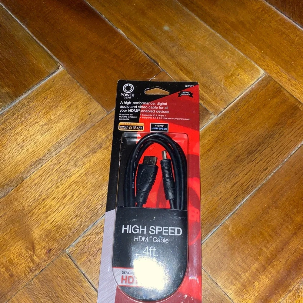 Power Gear HDMI High Speed Digital Audio Video Cable.